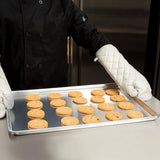 26" x 18" x 1" Full Size Sheet Pan 18 Gauge 3000 Series Aluminum Closed Bead Design
