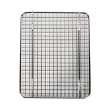 Nickel Plated Footed Pan Grate Cooling Rack 10 x 8 Size