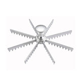 Pie & Cake Marker 8 Cut Cast Aluminum 9.25" Diameter