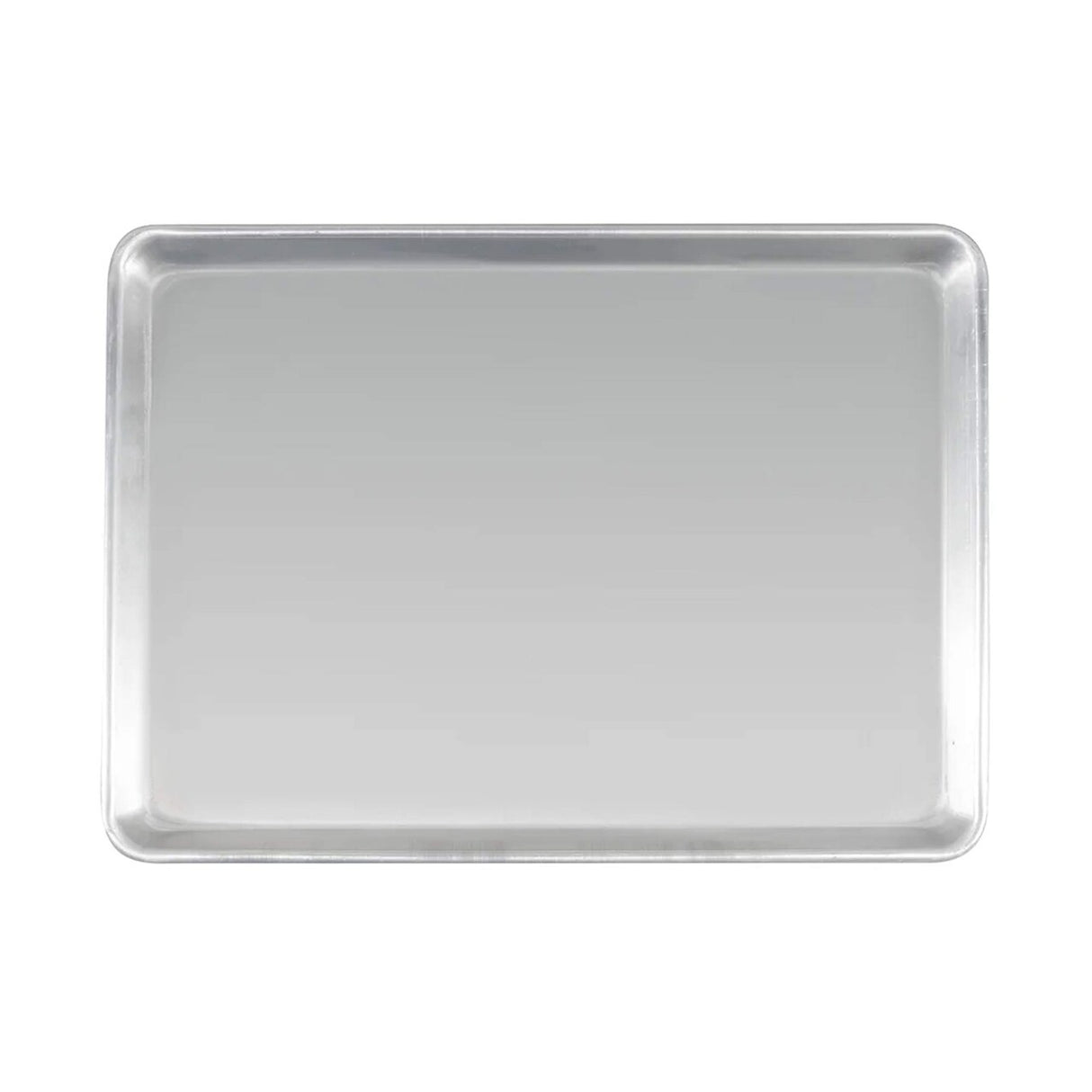 13" x 18" x 1" Half-Size Sheet Pan 18 Gauge Aluminum Wire Reinforced Edge