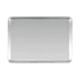 13" x 18" x 1" Half-Size Sheet Pan 18 Gauge Aluminum Wire Reinforced Edge