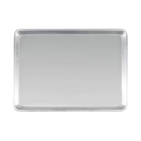 13" x 18" x 1" Half-Size Sheet Pan 18 Gauge Aluminum Wire Reinforced Edge