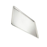 26" x 18" Full-Size Sheet Pan 20 Gauge Stainless Steel Solid Open Bead Design