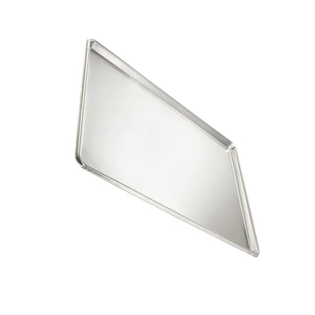 26" x 18" Full-Size Sheet Pan 20 Gauge Stainless Steel Solid Open Bead Design