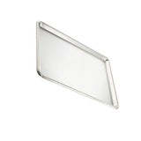 22" x 16" Two Thirds Size Sheet Pan 20 Gauge Stainless Steel Open Bead Edge