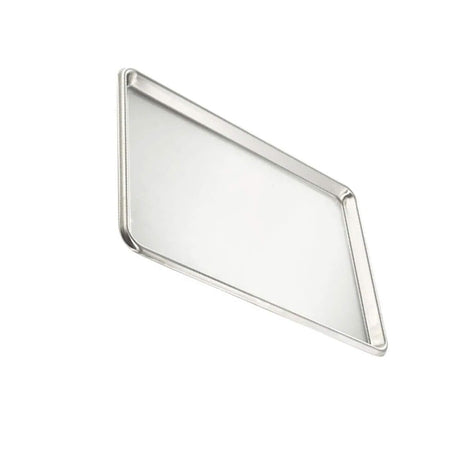 22" x 16" Two Thirds Size Sheet Pan 20 Gauge Stainless Steel Open Bead Edge