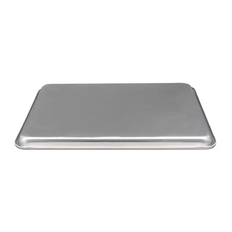 18" x 13" Half Size Sheet Pan 13 Gauge Aluminum Natural Finish