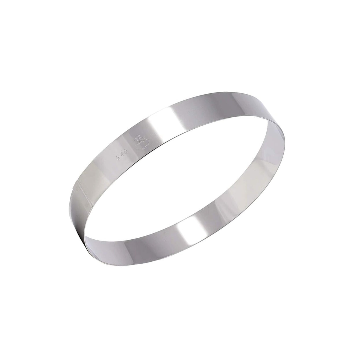Round Stainless Steel Pastry Ring 4.25" Diameter