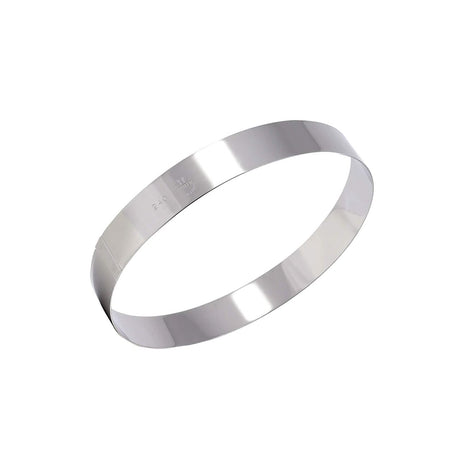 Round Stainless Steel Pastry Ring 4.25" Diameter