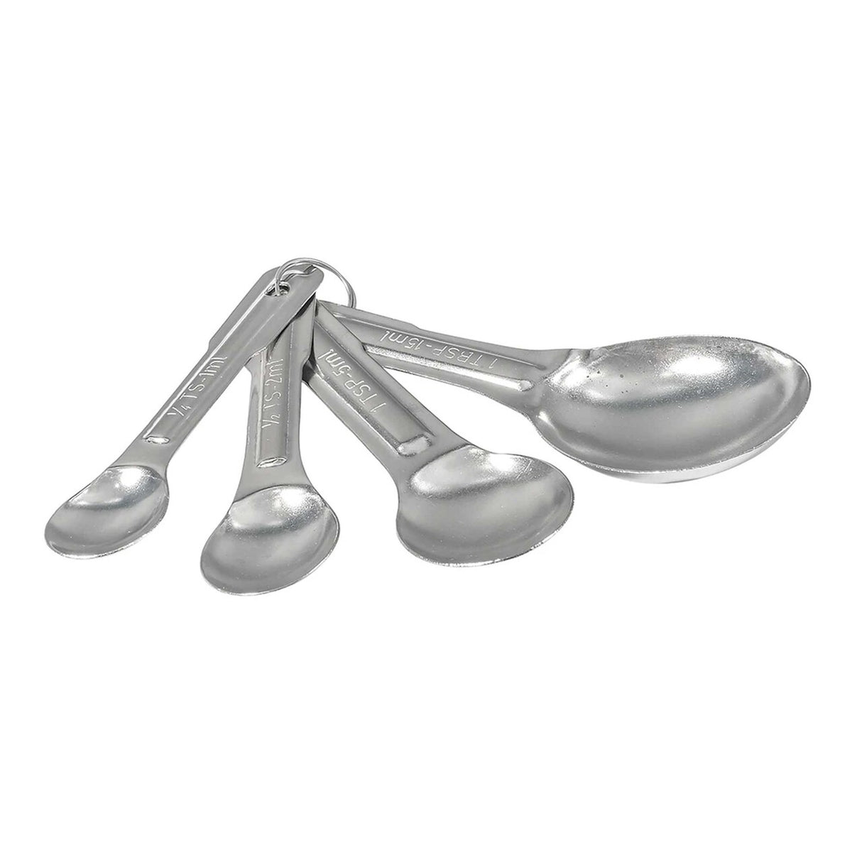 4 Piece Stainless Steel Measuring Spoon Set Durable Kitchen Tools