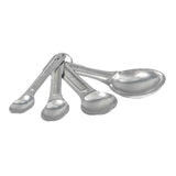 4 Piece Stainless Steel Measuring Spoon Set Durable Kitchen Tools