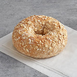 Original Bagel Frozen New York Style Wheat Bran Bagel 4.5 oz. - 75/Case