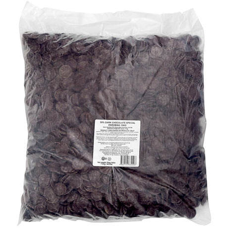 Republica del Cacao Ecuador 55% Dark Enrobing Chocolate Couverture 33 lb.
