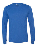 BELLA + CANVAS® Unisex Triblend Long Sleeve Crewneck Tee