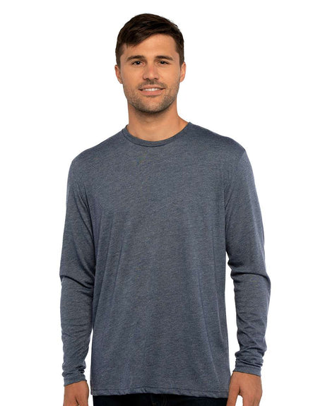 Next Level® Triblend Crew Neck Long Sleeve T-Shirt