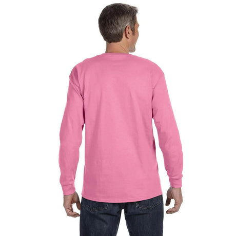 Gildan Heavy Cotton Long Sleeve T-Shirt – Crewneck Tee