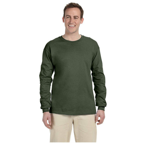 Gildan Heavy Cotton Long Sleeve T-Shirt – Crewneck Tee