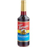 Torani Blackberry Flavoring / Fruit Syrup 750 mL Glass Bottle