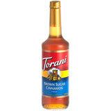 Torani Brown Sugar Cinnamon Flavoring Syrup 750 mL Glass Bottle