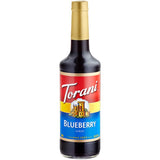 Torani Blueberry Flavoring / Fruit Syrup 750 mL Glass Bottle