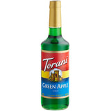 Torani Green Apple Flavoring / Fruit Syrup 750 mL Glass Bottle