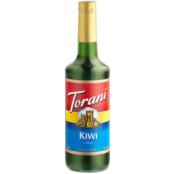 Torani Kiwi Flavoring / Fruit Syrup 750 mL Glass Bottle