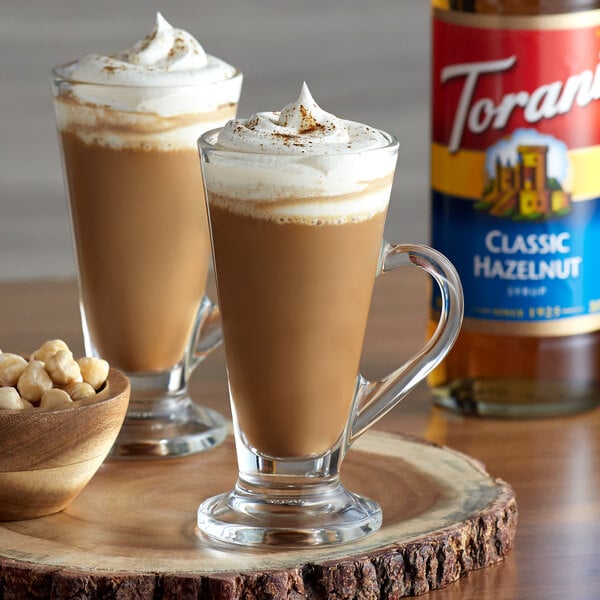 Torani Classic Hazelnut Flavoring Syrup 750 mL Glass Bottle