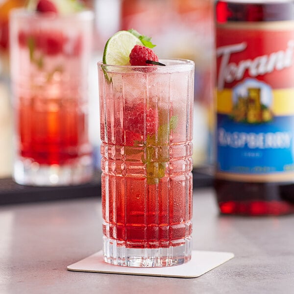 Torani Raspberry Flavoring / Fruit Syrup 750 mL Glass Bottle