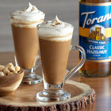 Torani Sugar-Free Classic Hazelnut Flavoring Syrup 750 mL Glass Bottle