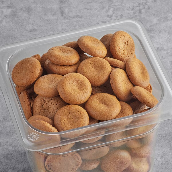 Homefree Gluten-Free Mini Ginger Snap Cookies 3 lb. Box