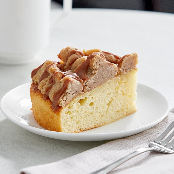 Hahn's Bakery Caramel Apple German Crumb Cake 2.5 lb. - 2/Case
