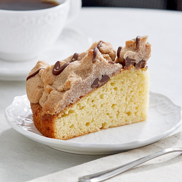 Hahn's Bakery Chocolate German Crumb Cake 2.5 lb. - 2/Case