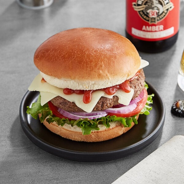 Turano 5" Sliced Brioche Bun - 80/Case