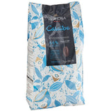 Valrhona Caraibe 66% Dark Chocolate Feve 6.6 lb. - 3/Case