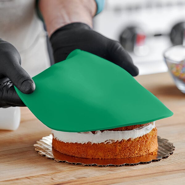 Satin Ice 5 lb. Green Vanilla Rolled Fondant Icing