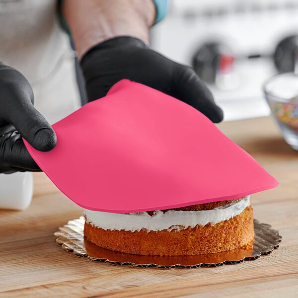 Satin Ice 5 lb. Pink Vanilla Rolled Fondant Icing