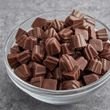 Gertrude Hawk Mini Milk Chocolate Sea Salt Caramel Truffle Topping and Inclusion 10 lb.