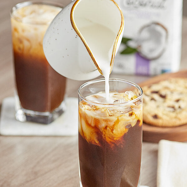 So Delicious Organic Unsweetened Vanilla Coconut Milk 32 oz. - 12/Case