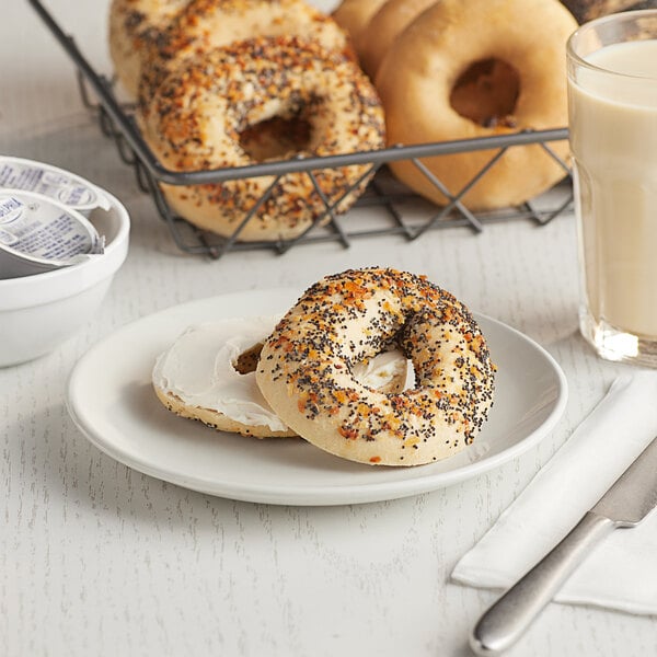 The Greater Knead Gluten-Free Everything Bagel 4.5 oz. - 36/Case