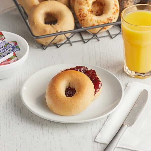 The Greater Knead Gluten-Free Plain Bagel 4.5 oz. - 36/Case