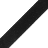 Black Stretch Velvet Ribbon - 0.625"