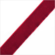 Red Stretch Velvet Ribbon - 0.875"