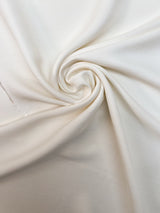 Linen Acetate White Woven Fabric