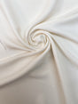 Linen Acetate White Woven Fabric
