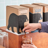 Wandering Bear Bag in Box Organic Straight Black Cold Brew Coffee 96 fl. oz. - 3/Case