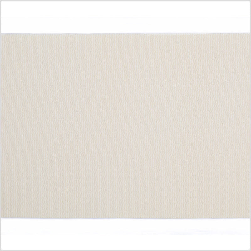 Ivory Stretch Grosgrain - 4"
