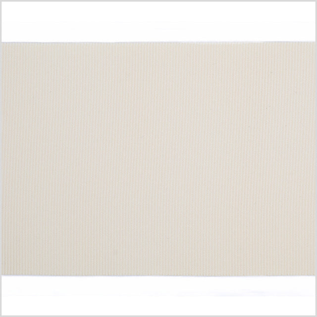 Ivory Stretch Grosgrain - 4"