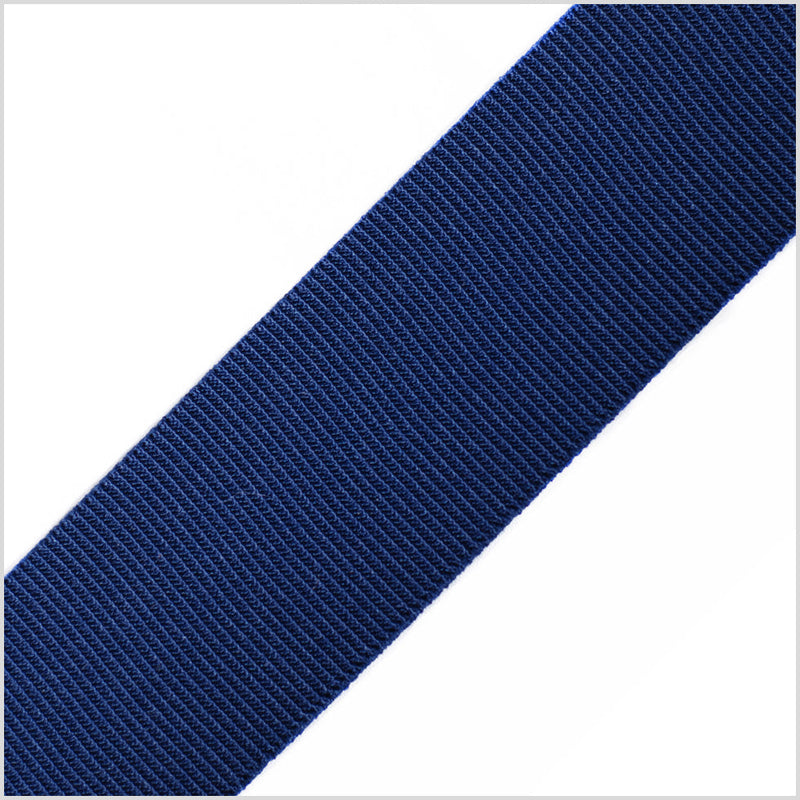 Navy Stretch Grosgrain - 1.5"