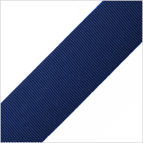 Navy Stretch Grosgrain - 1.5"