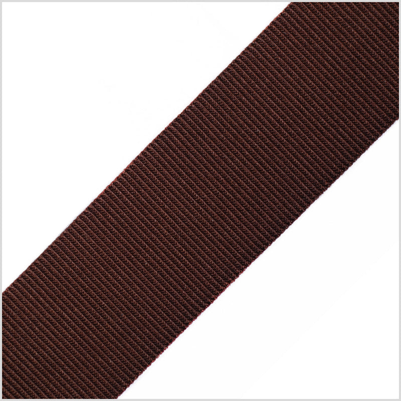 Brown Stretch Grosgrain - 1.5"